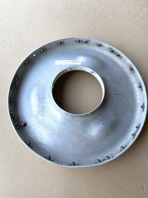 Beechcraft Bonanza McCauley 3-Blade Spinner Aft Bulkhead. Used - part number D3586 (view 3)