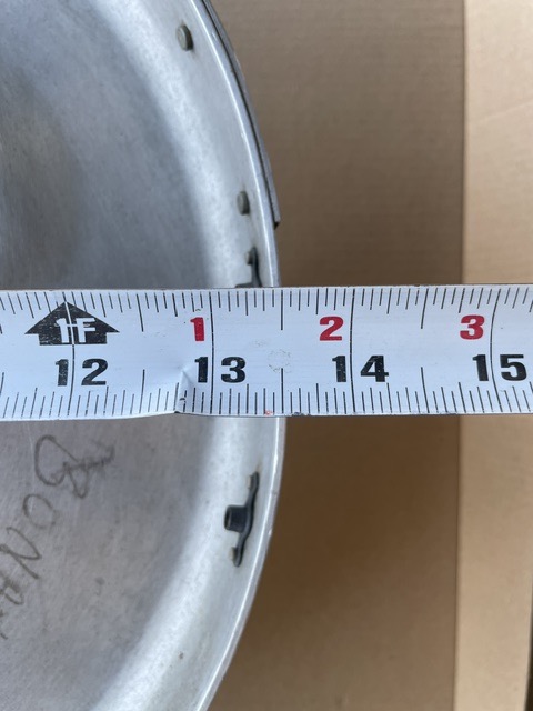 Beechcraft Bonanza McCauley 2-Blade Spinner Aft Bulkhead. Used - part number D3393 (view 7)