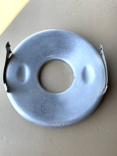 Beechcraft Bonanza McCauley 2-Blade Spinner Aft Bulkhead. Used - part number D3393