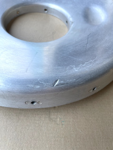 Beechcraft Bonanza McCauley 2-Blade Spinner Aft Bulkhead. Used - part number D3393 (view 4)