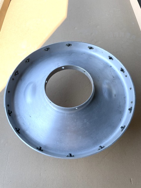 Beechcraft Bonanza McCauley 2-Blade Spinner Aft Bulkhead. Used - part number D3393 (view 5)