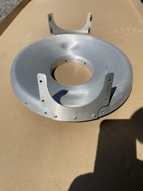 Beechcraft Bonanza McCauley 2-Blade Spinner Aft Bulkhead. New Old Stock - part number D3393 (view 2)