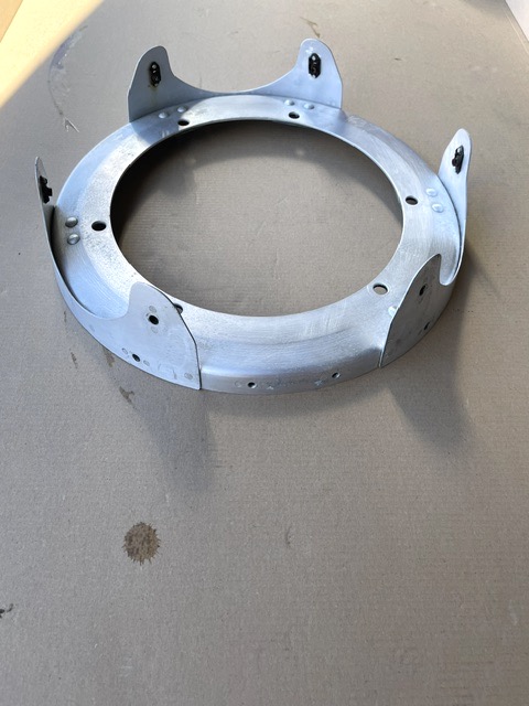 Hartzell Cessna 206 & 210 3-Blade Spinner Aft Bulkhead. Used - part number C-4583-2P (view 2)