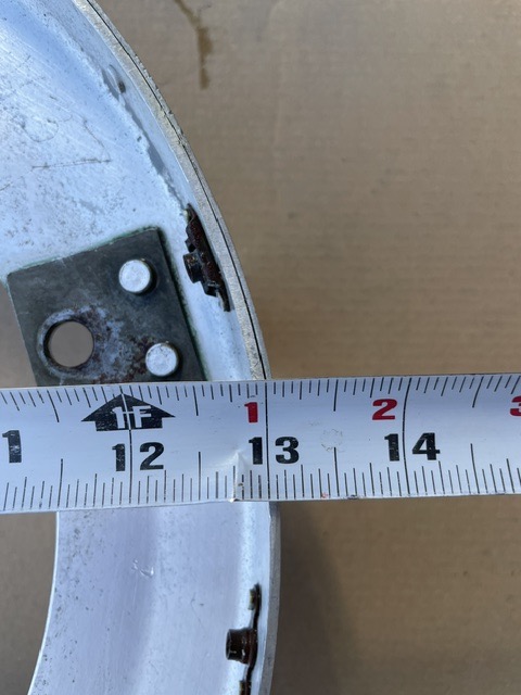 Hartzell Cessna 206 & 210 3-Blade Spinner Aft Bulkhead. Used - part number C-4583-2P (view 5)